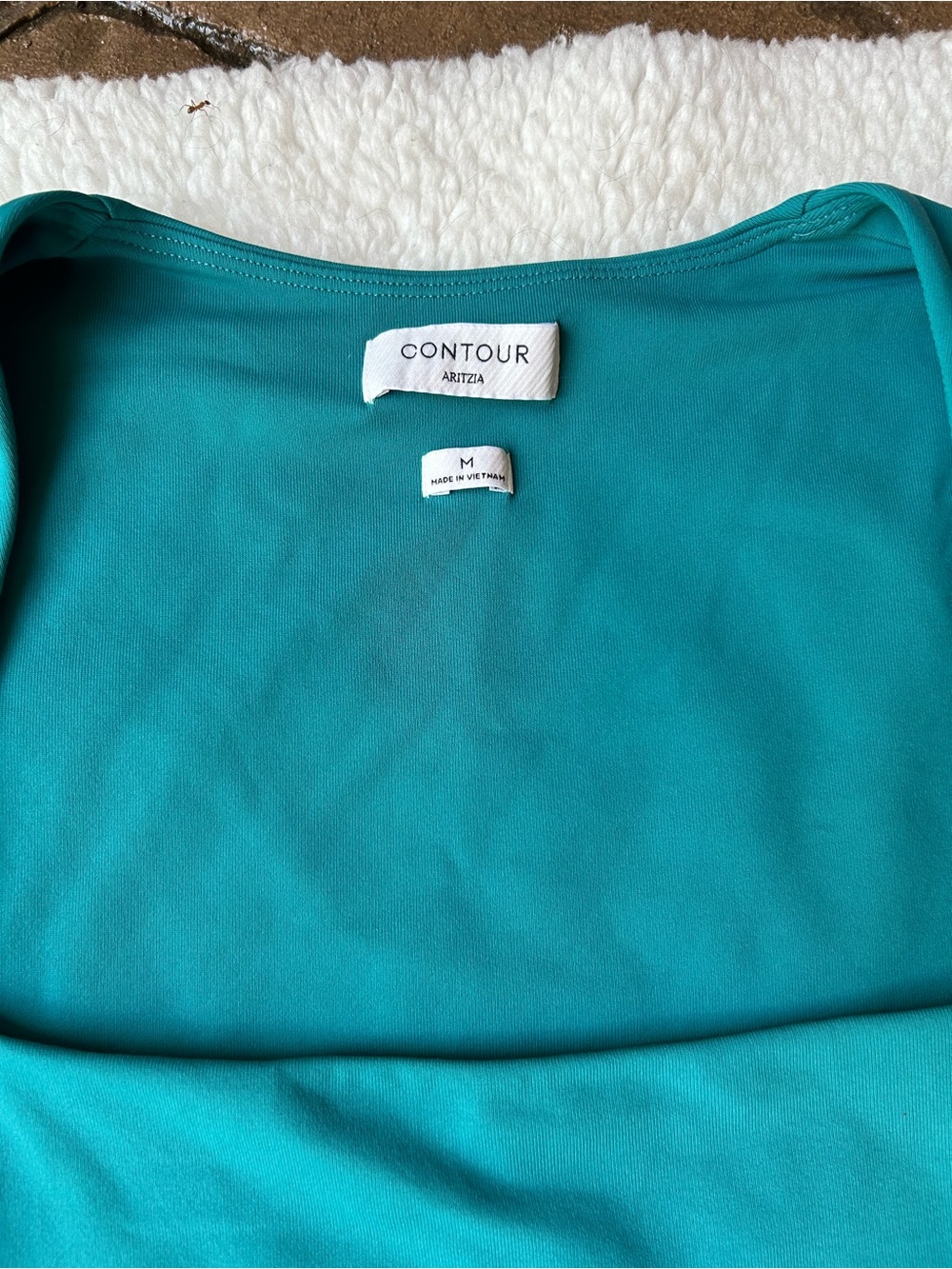Aritzia Contour Teal Sleeveless Bodysuit - Picture 3 of 5